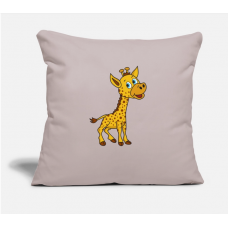 Giraffe Light Taupe Pillow