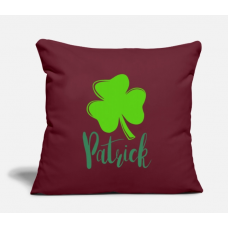 Patrick Burgundy Pillow