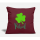 Patrick Burgundy Pillow