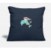 Mermaid Navy Pillow