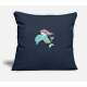 Mermaid Navy Pillow