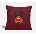 Rudolph Burgundy Pillow